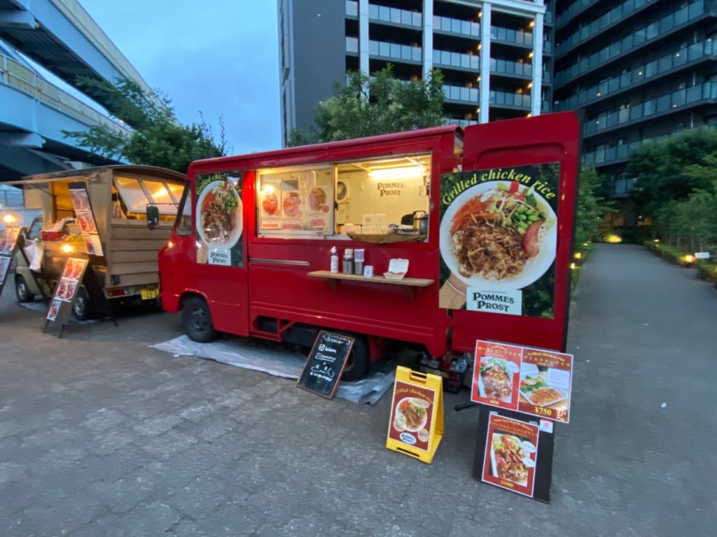 ｢クレストタワー品川シーサイド×キッチンカー｣