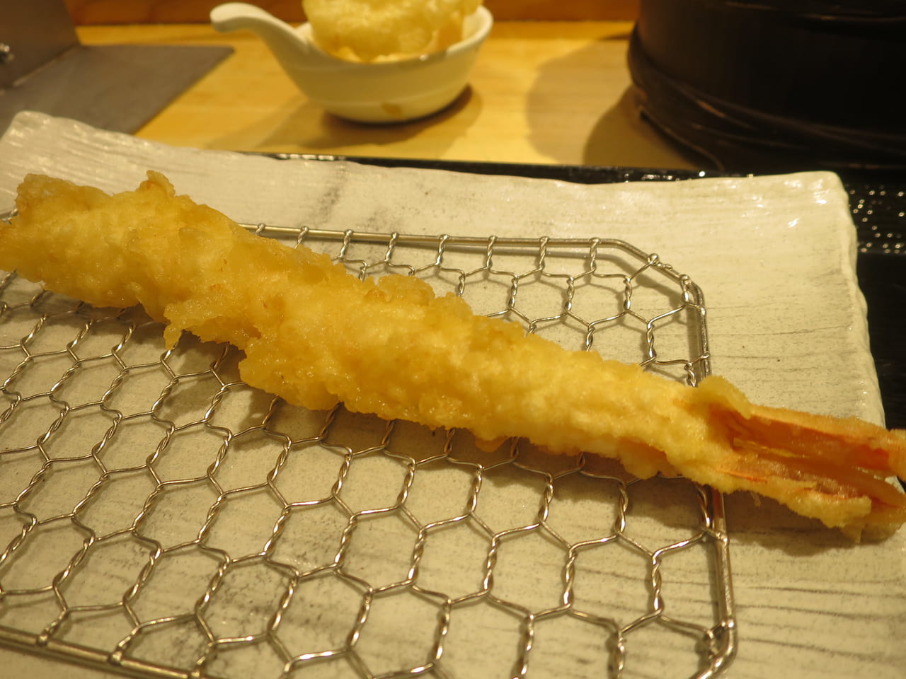 天ぷら定食まきの海老天