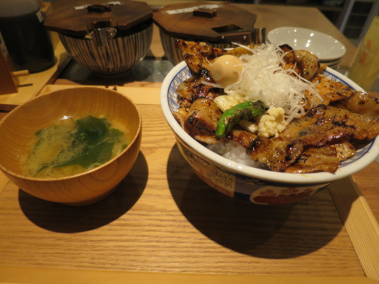 今日は、豚めし。豚丼