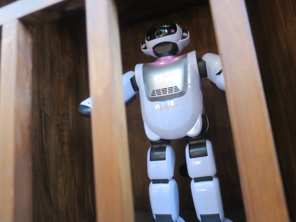 ロボット店長ひものん