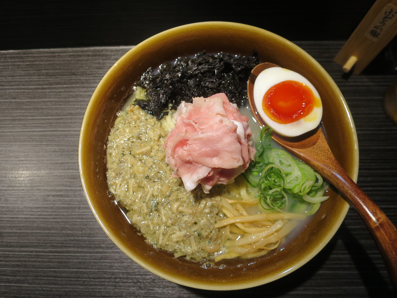 中華蕎麦 無冠　特製牡蠣塩ラーメン