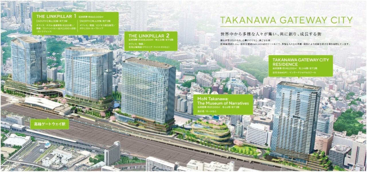 TAKANAWA GATEWAY CITYニュウマン高輪