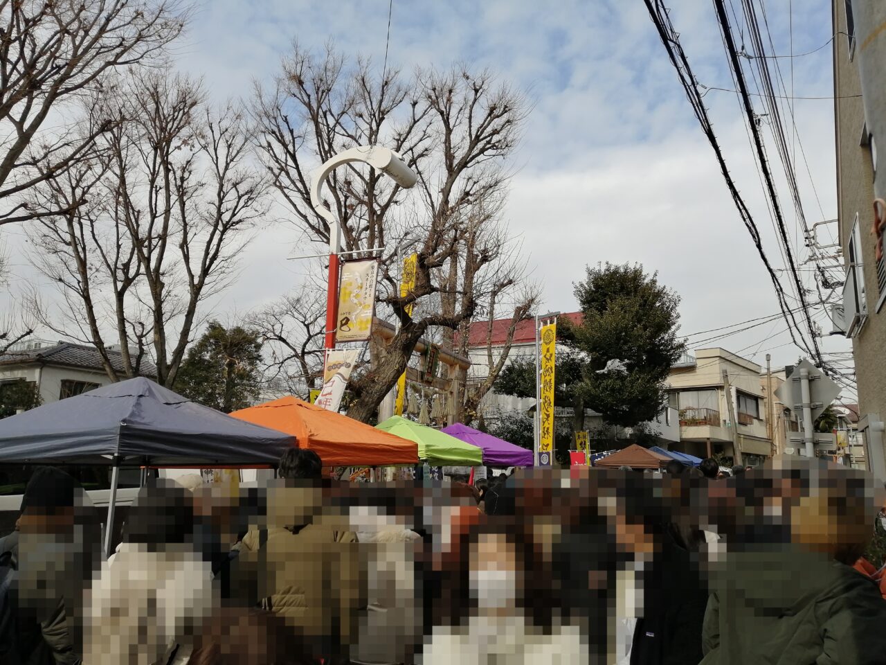 蛇窪神社混雑状況混み具合