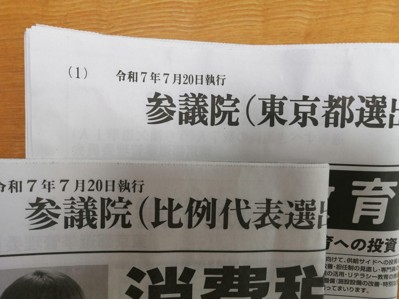 参議院議員選挙