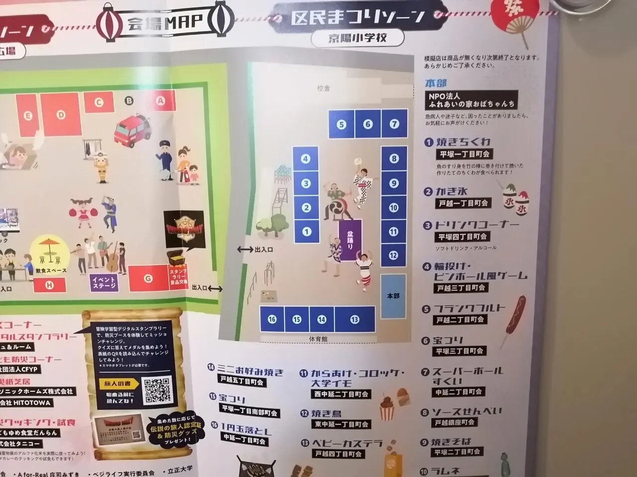区民まつり防災訓練2025京陽小学校